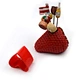 heart shaped cookie cutter nearby